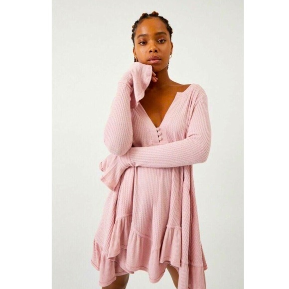 Free People Tops - Free People Olivia thermal Tunic